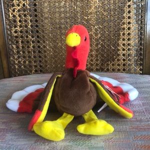 Gobbles the Turkey beanie Baby.